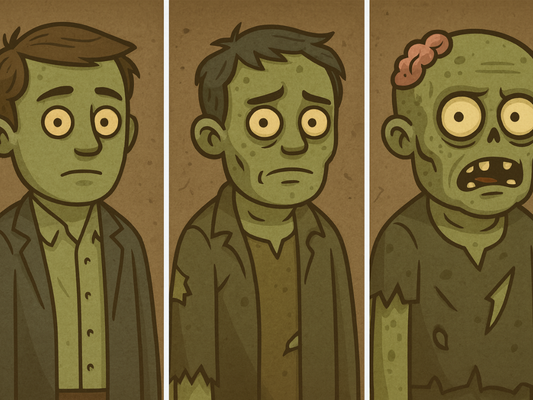 What Kind of Zombie Are You, Anyway? (Understanding the Different Levels of Dandruff)