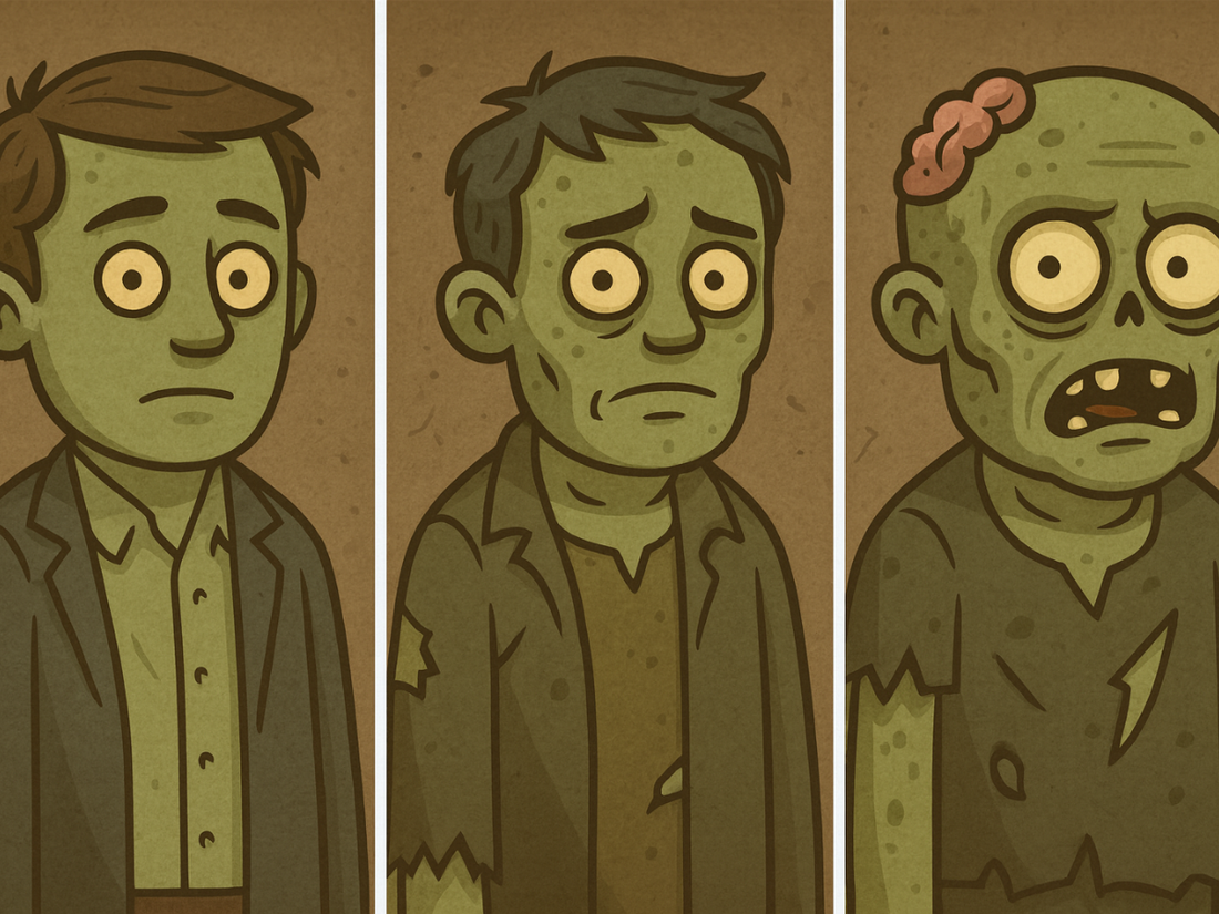 What Kind of Zombie Are You, Anyway? (Understanding the Different Levels of Dandruff)