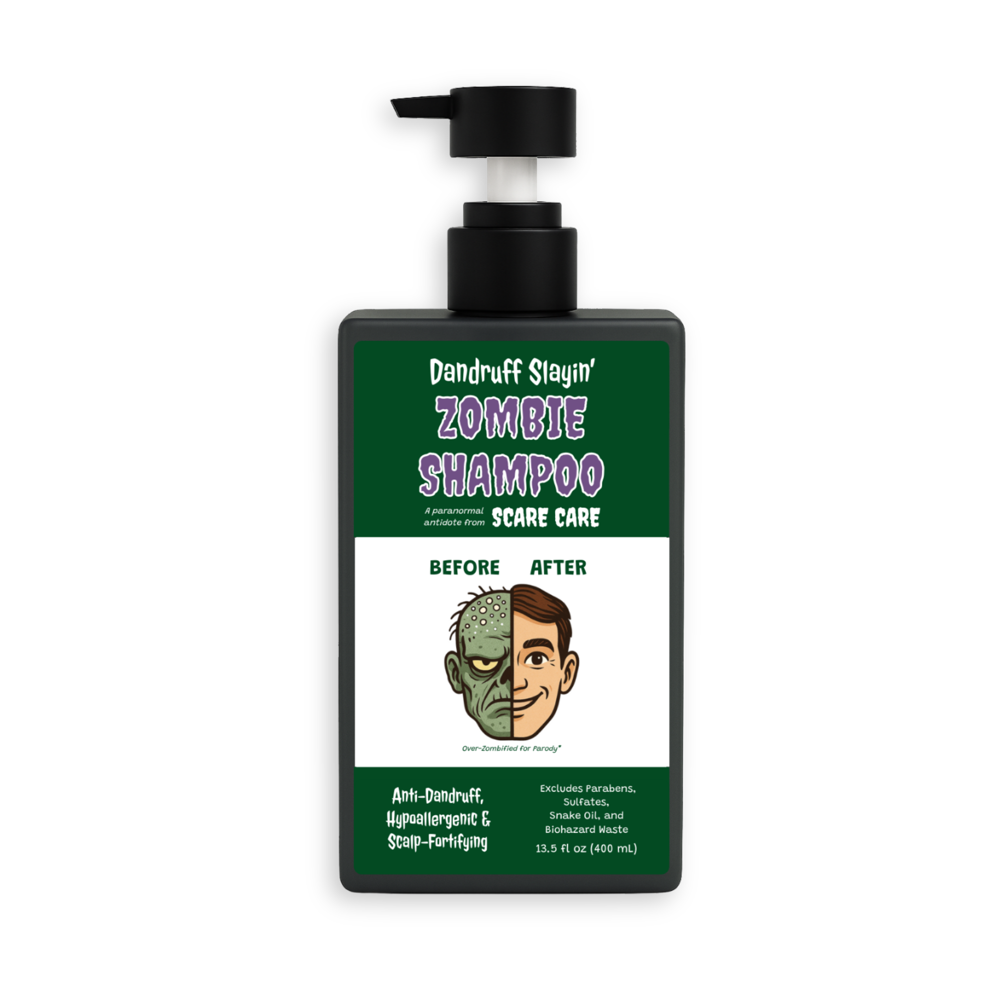 Dandruff Slayin' Zombie Shampo
